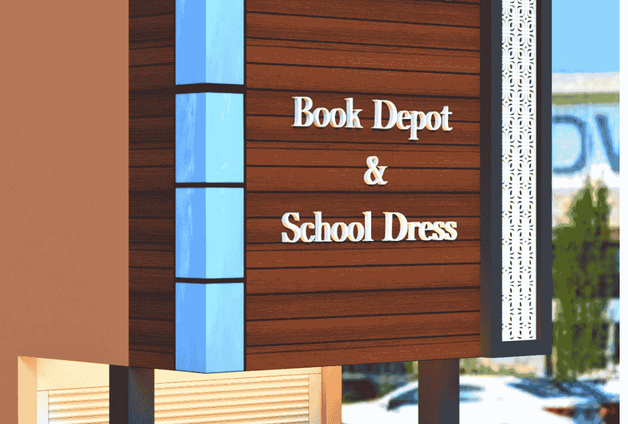 2D Sign Board