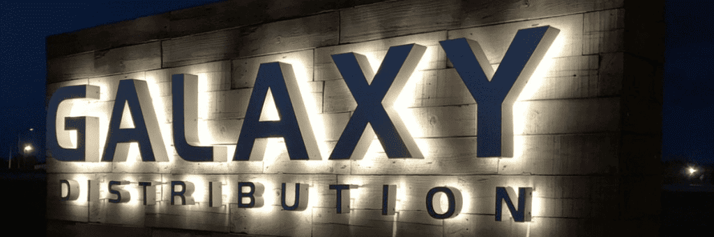 Back Light 3D Signage