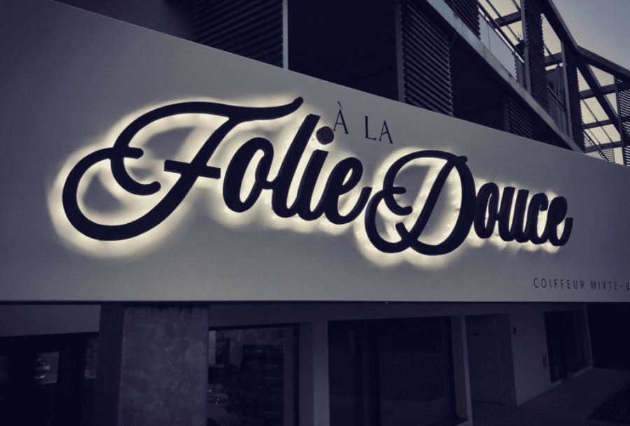 Business signs outdoor